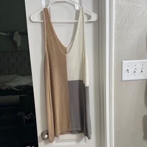 SHEIN Multicolor Knit Tank Top